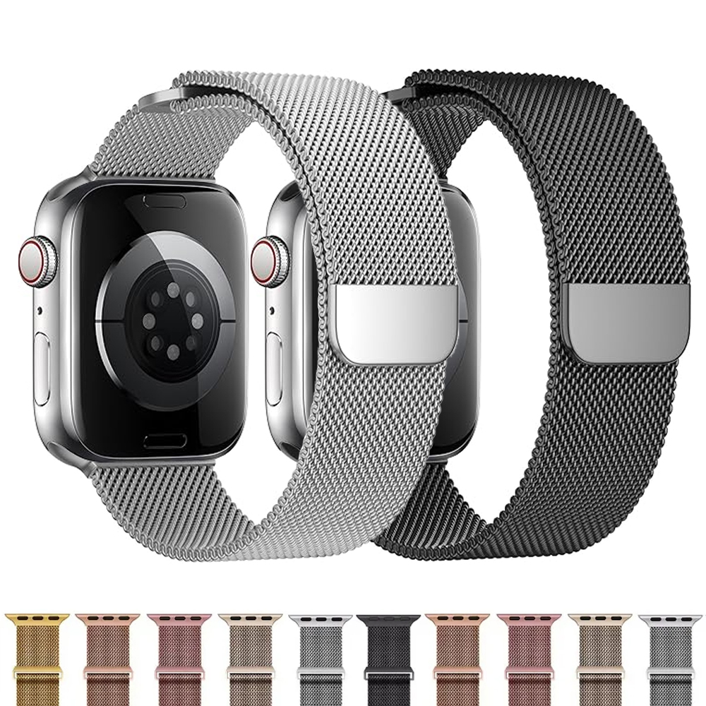 Milanese Loop Magnetic - الأشرطة المغناطيسية ل سوار ساعة أبل