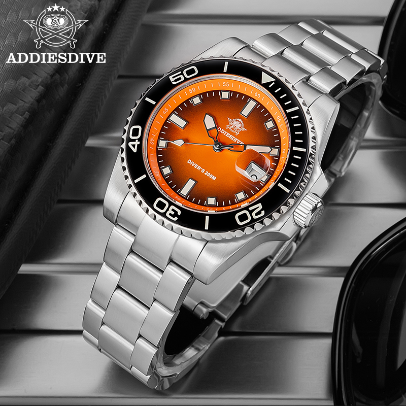 Rolex Watch Submariner - ساعة رجالية من ADDIESDIVE كوارتز من