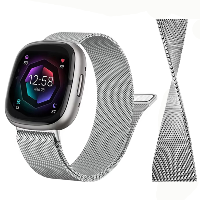 Milanese Loop Magnetic - حزام حلقة ميلانو لـ Fitbit فيرسا