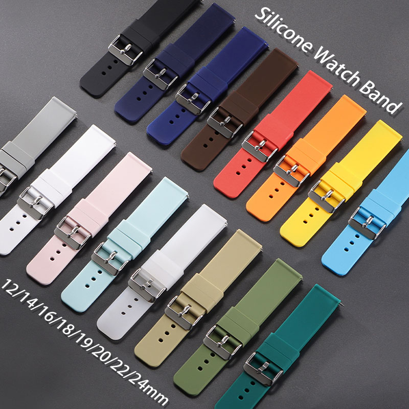 سيليكون حزام 12 مللي متر 14 مل - مراجعة Canvas Strap Watch وسعره