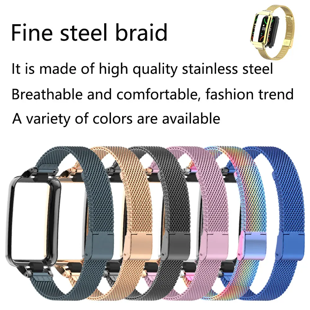 مناسبة لساعة ممن لهم باند 2 بح - مراجعة Mesh Strap Metal وسعره