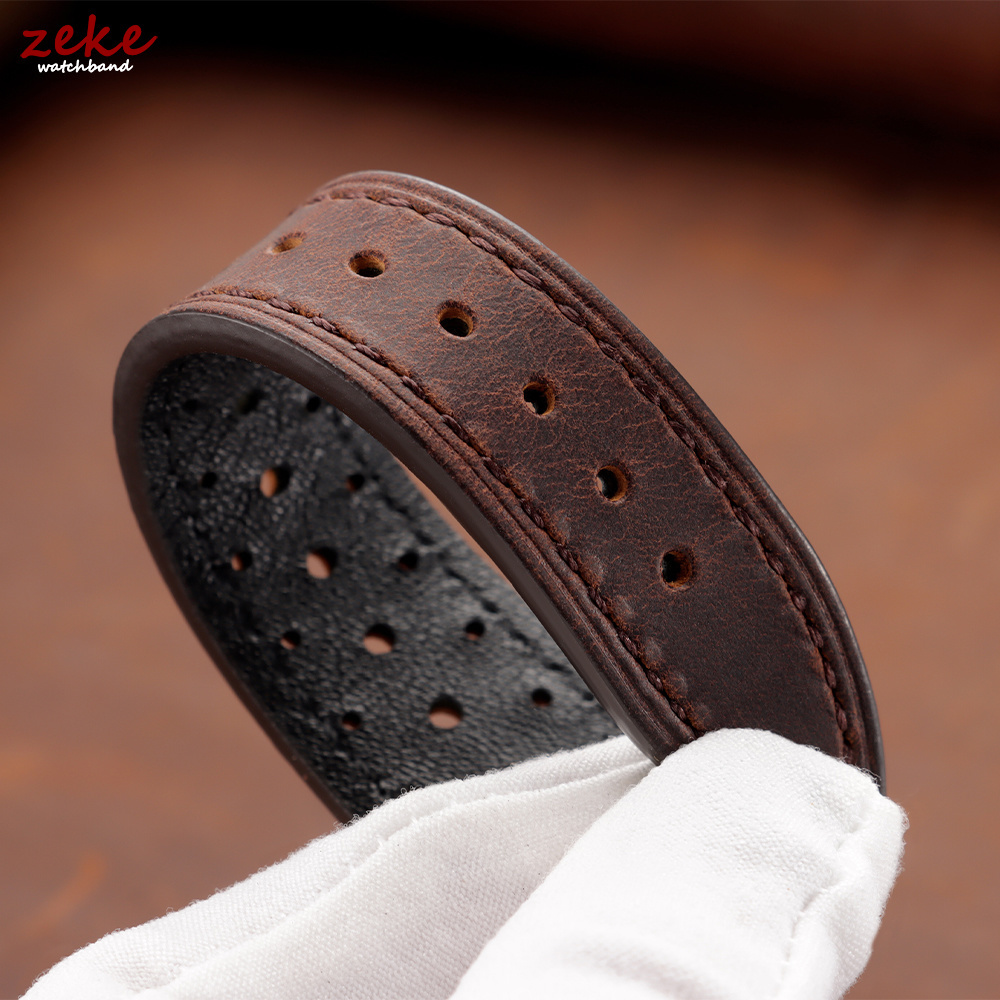 حزام ساعة جلدي كلاسيكي للسباقا - مراجعة Leather Strap Quick Release وسعره