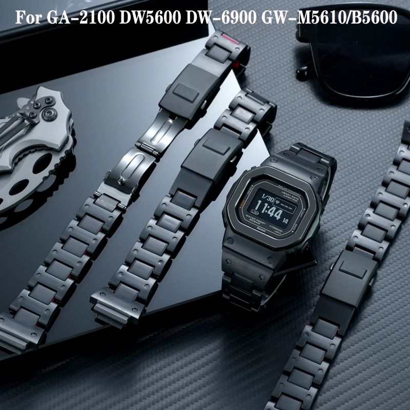 حزام ساعة رياضي بديل من البلاس - مراجعة Casio Watch G-Shock Ga-2100 وسعره