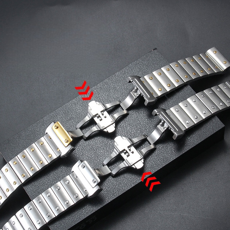 حزام ساعة من الفولاذ المقاوم ل - مراجعة Cartier Watch Tank وسعره