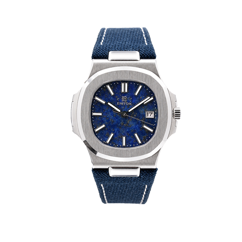 ساعة ENITON ميكانيكية بقطر 38  - مراجعة Canvas Strap Watch وسعره