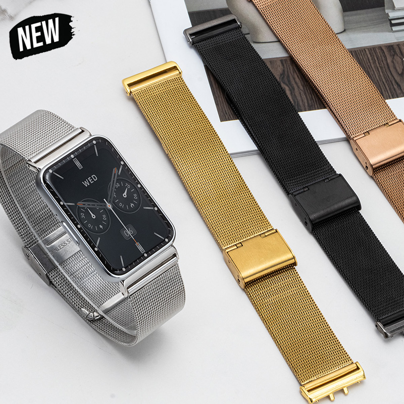 حزام من الفولاذ المقاوم للصدأ  - مراجعة Mesh Strap Metal وسعره
