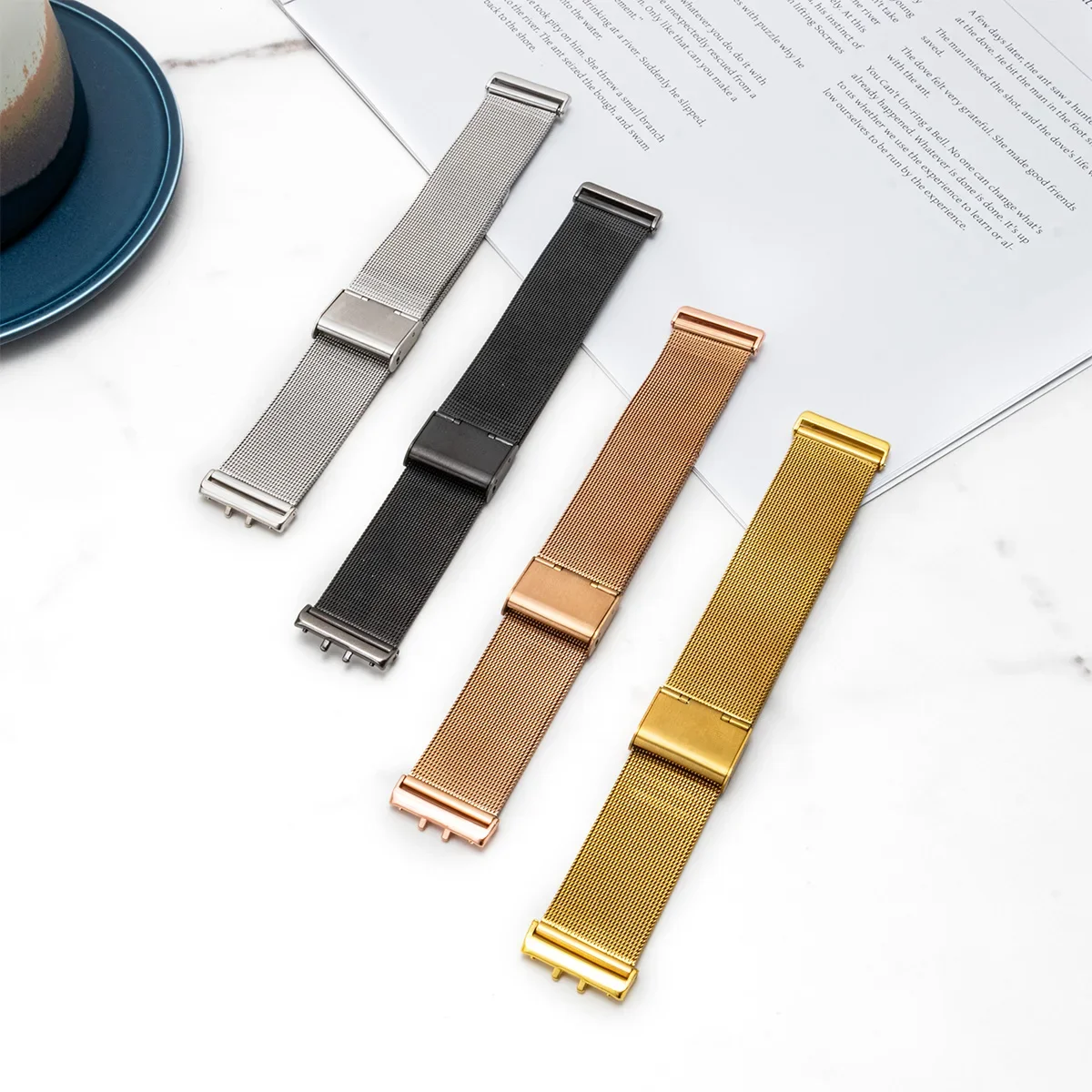 حزام من الفولاذ المقاوم للصدأ  - مراجعة Mesh Strap Metal وسعره