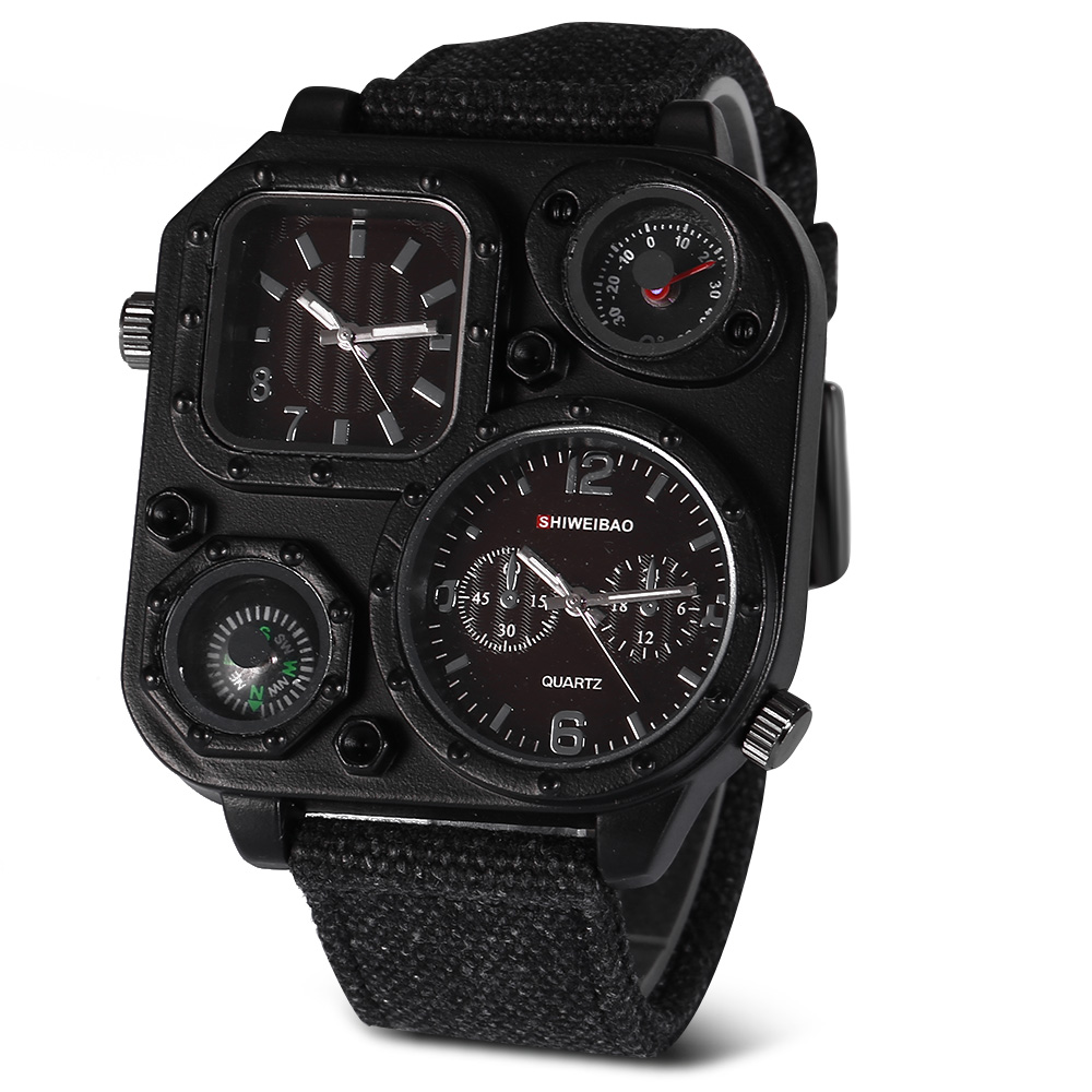 ساعات كوارتز للرجال من أفضل ال - مراجعة Canvas Strap Watch وسعره