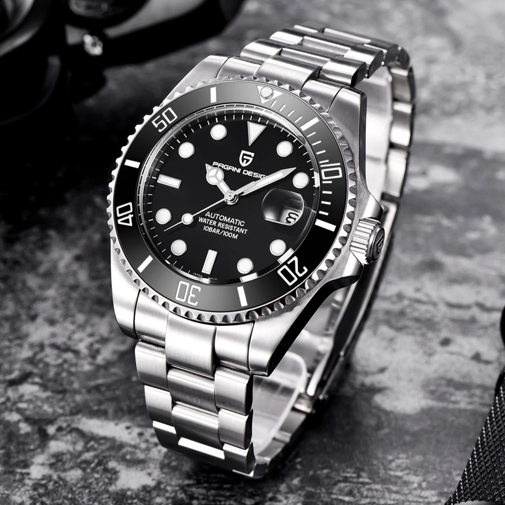 ساعة ميكانيكية جديدة من PAGANI - مراجعة Rolex Watch Submariner وسعره
