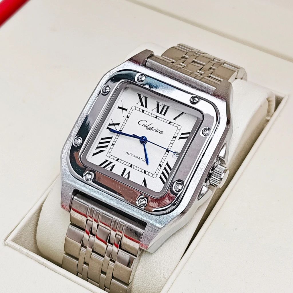 ساعة رجالية فاخرة للأعمال، ساع - مراجعة Cartier Watch Tank وسعره